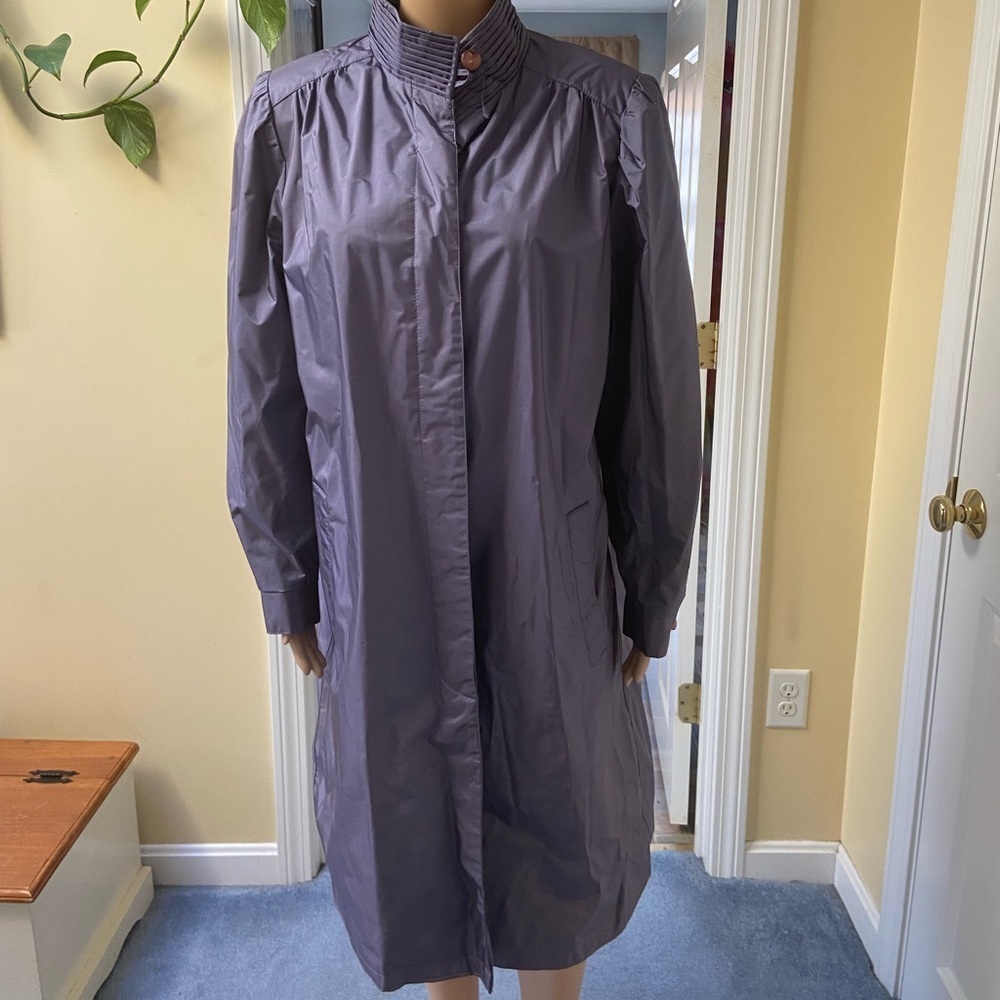 Vintage Purple Rain/Trenchcoat Size 14
